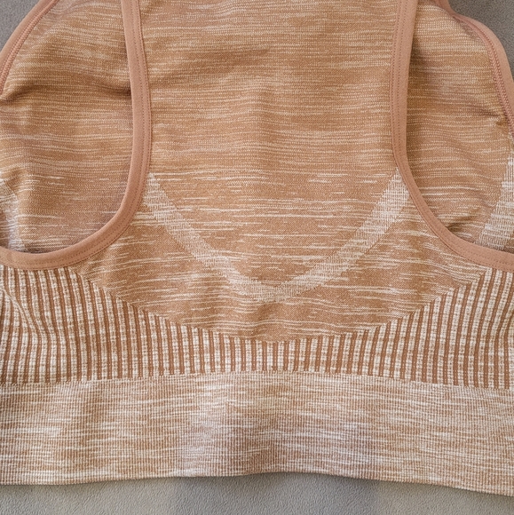 Ryka Raw Umber Seamless Infinity Workout Sports Bra Tank Size XL - Picture 3 of 6